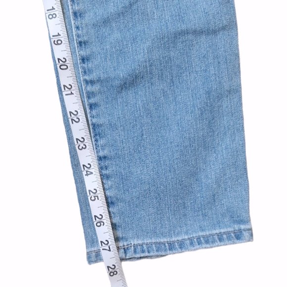 AG Adriano Goldschmied The Phoebe High Rise Tapered Distressed Jeans SZ 28 - Picture 15 of 15